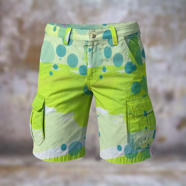 Cargohose mit Dio - Hose, lang oder kurz, bunt, 100% Polyester, Grösse S-5XL, fester Stoff, Normale Passform, SOKA, Listenhund, AmStaff, Staff, Staffordshire, PitBull, Pit